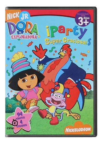 Dora La Exploradora Party Super Graciosa Pelicula Dvd