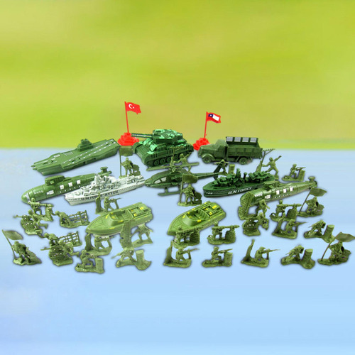 52 Piezas Figuras Juguetes Mini Diseño Playset Para B