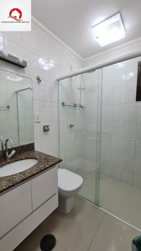 Imagem 13 de 28 de Apartamento Reformado À Venda - Praia Da Enseada - Guarujá Sp - 3 Dormitórios - 3 Banheiros - Lazer - 1 Vaga De Garagem - Ap05584 - 68993142