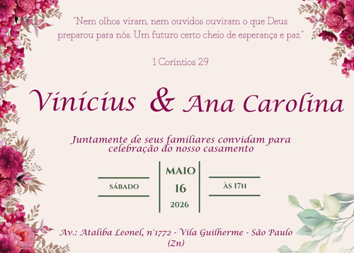 Convites,caixas De Padrinhos E Presente Dia Dos Namorados