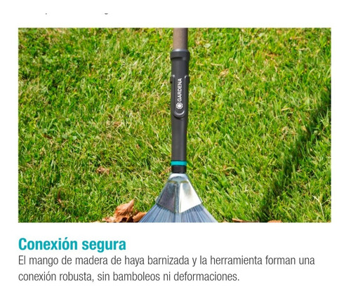 Rastrillo Barre Hoja 22 Dientes Aluminio Abanico - Gardena