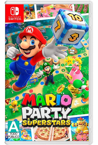 Mario Party Super Stars Nintendo Switch Fisico Nuevo Sellado
