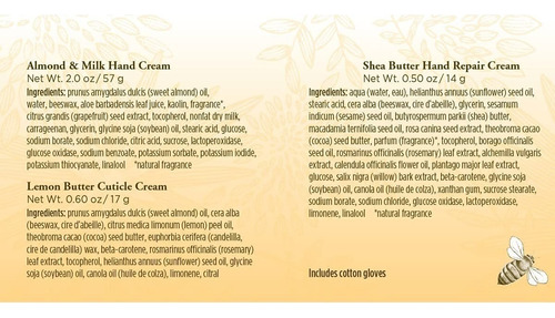 Burt's Bees Set De Reparador De Manos