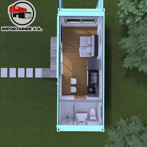 Venta Contenedor/container De 20pies Modificado Monoambiente