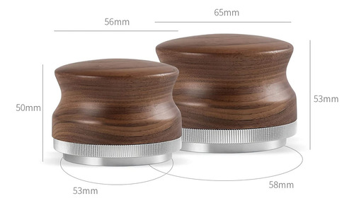Distribuidor De Café De 53 Mm, Espresso Palm Tamper, Altura