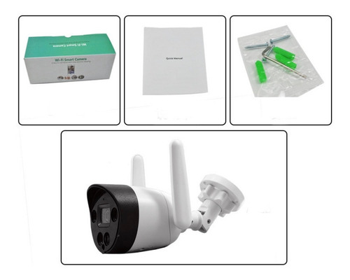Camara Seguridad Ip Exterior Wifi 1080p Icsee Nocturna Hd