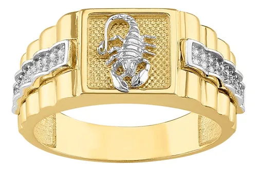 Anillo de 14 kilates para hombre precio new arrivals