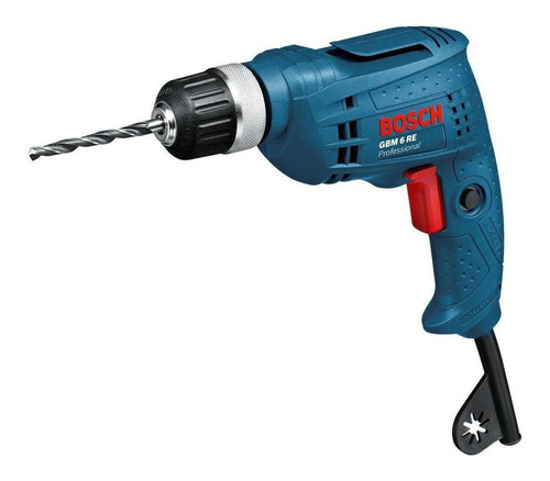 Furadeira parafusadeira elétrica de 10mm Bosch GBM 6 RE 350W 127V