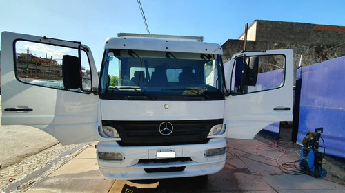 Imagen 5 de 25 de Mercedes Benz Atego 1418 Con Furgón Térmico Año 2012