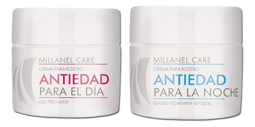 Millanel Lote De 2 Cremas Care Antiedad Noche/ Día 