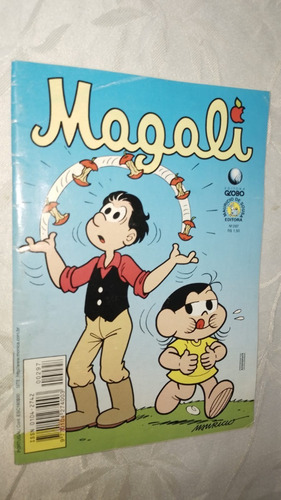 Gibi Magali - Nº 297 - Editora Globo ( 5928 ) (Usado)