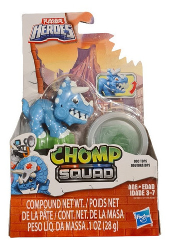 Chomp Squad Playskool Heroes (masa Y Sello) Coleccion De 4