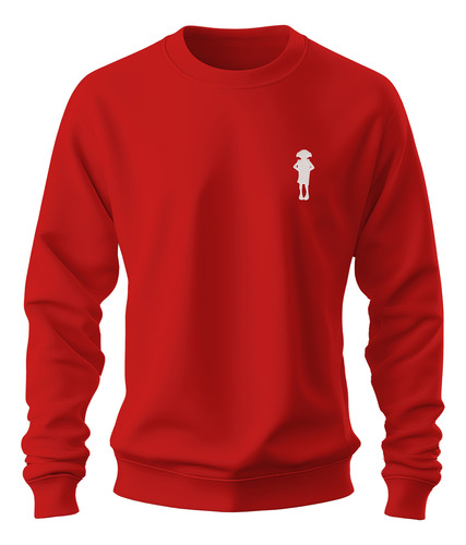 Sudadera Sweater Bordada Elfo Amigo Dobby Silueta Blanco