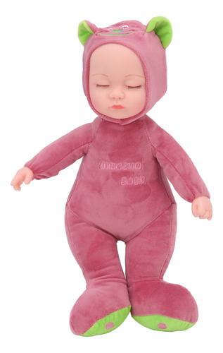 Muñeca De Vinilo De Peluche De 35 Cm Para Niños, Funciona Co