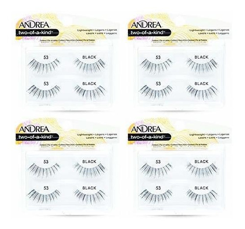 Pestañas Postizas - Andrea Two Of A Kind False Lashes #53 Bl