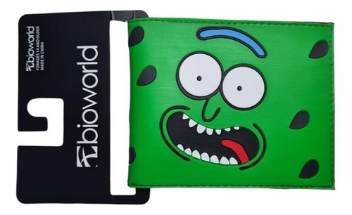 Billetera Bioworld Rick And Morty Pickle Rick Baloo Toys