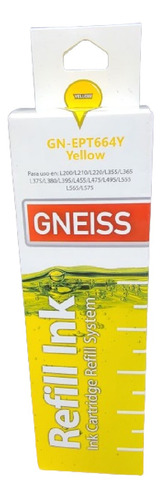 Tinta Gneiss T664 Yellow 70cc L355 L380 L395 L495 L1300