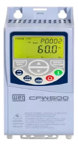 Drive Bomba Solar Weg Cfw500 1cv 220v 4,3a 0,75kw Monofásico