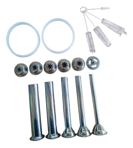 Kits De Boquillas Para Churros, Piezas Para Churros, 5 Tubos