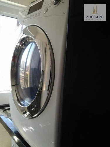 Apartamento Mobiliado Com 2 Dormitórios À Venda, 46 M² Por R$ 250.000 - Ponte Grande - Guarulhos/sp - Ap13183