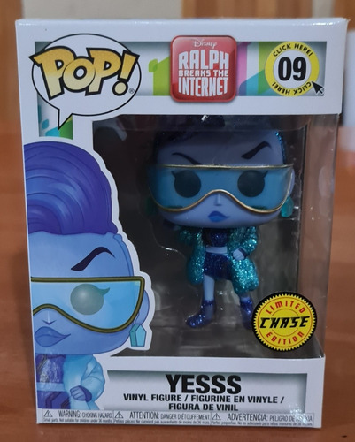 Funko Pop Ralph Breaks The Internet Yess Chase 09 (Usado)