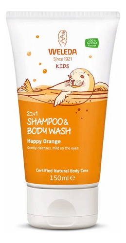 Shampoo E Sabonete De Laranja Weleda Kids 150ml