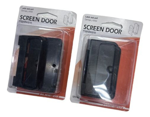 Slide-co 121740 Screen Door Latch & Pull (lot Of 2) **sa Ccg