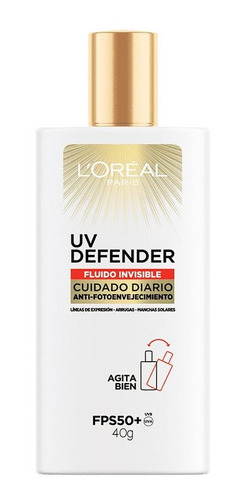 Protector Solar Loreal Uv Defender Invisible Fps 50 40 G