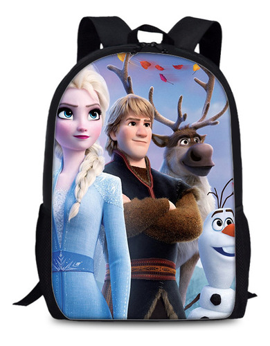 Mochila Escolar Frozen Cartoon For Colegios Primaria Y Secun