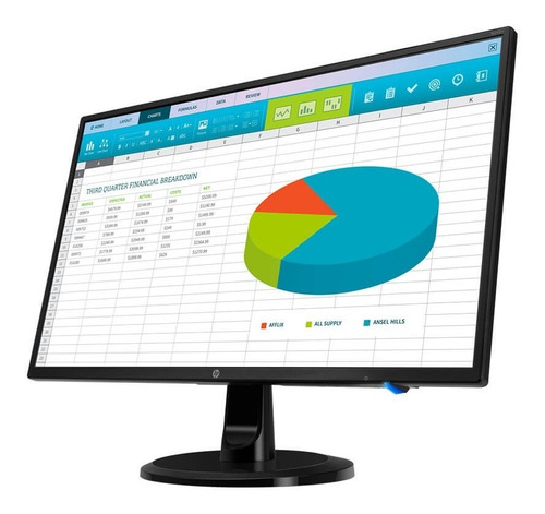 Monitor 24 Led Hp N246v 1920x1080 Hdmi Dvi Vga 60hz Cuotas