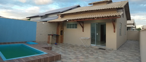 Imagem 1 de 12 de Casa Pronta Com Piscina Unamar, Cabo Frio