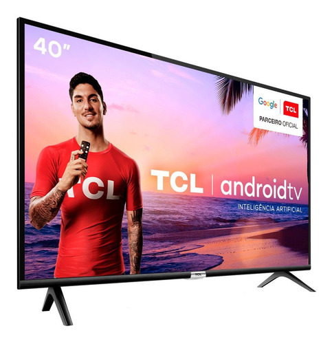 Imagem 2 de 4 de Tv Led 40 Android Tcl 2 Hdmi 1 Usb Wi-fi Bluetooth