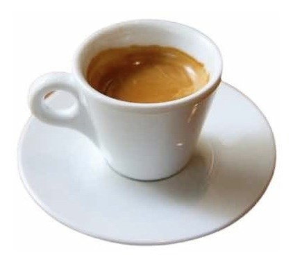 Taza Cafe 2,5 Oz Ceramica Blanca Cafe Pequeño Espresso 