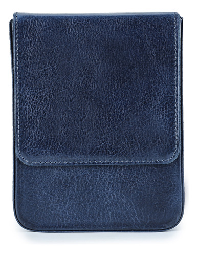 Funda Para Bolígrafo Con 6 Ranuras, Azul