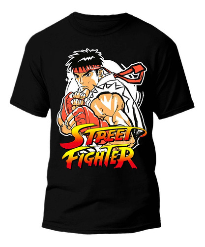 Remera Dtg - Street Fighter 08