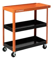 Comprar Mesa Carro Porta Herramientas 3 Estantes Con Ruedas Y Manija
