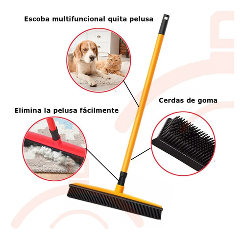 Escoba Barredora De Suelo, Pelusa, Pelo Y Alfombras Colores