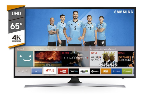 Smart Tv Samsung 65  4k Mod. Un65mu6100 Geant