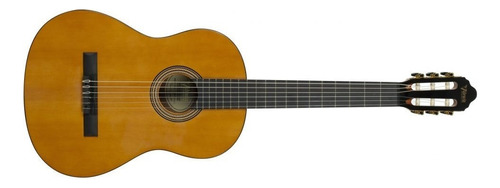 Guitarra acústica Valencia 264 Ht de nailon natural con guía para la mano derecha