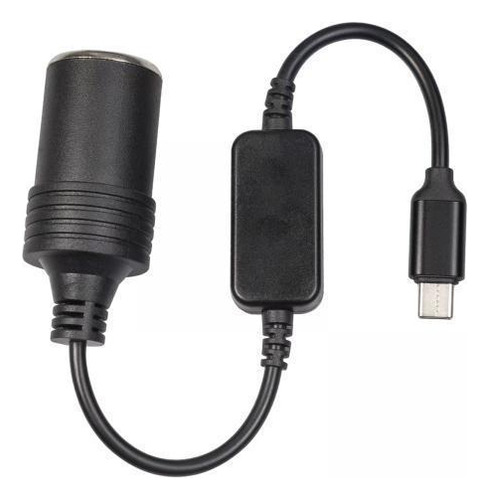 2 X 2-6 Pacotes Usb C Macho Para 12v Cabo Conversor 2 Peças