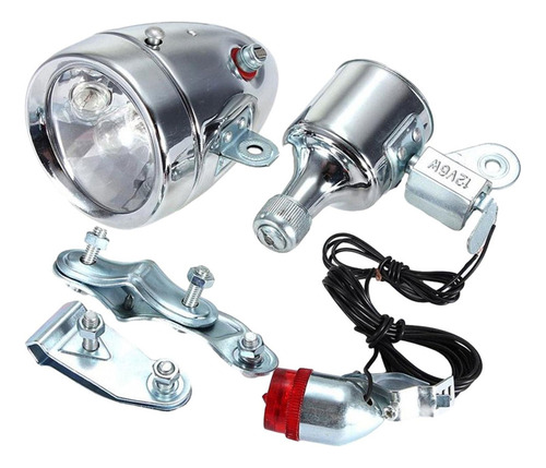 . Juego De Luces For Bicicleta Con Dinamo, Faro Eco Style A