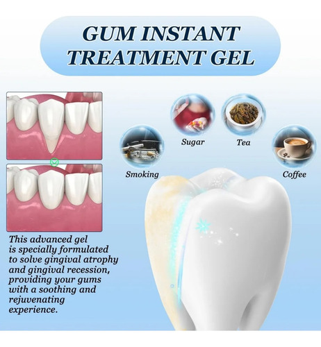 Gel Protector De Las Encías, 3 Geles Para Encías