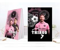 Comprar Pack X15 Anotadores Souvenir Messi Inter  10x15 Cm 50 Hjs