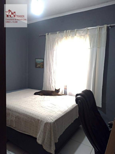 Imagem 10 de 15 de Casa Com 3 Dormitórios (1 Suíte), 8 Vagas - À Venda Por R$ 689.000 - Jardim Ocara - Santo André/sp - Ca0414