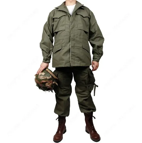 Jaqueta M43 Verde Oliva Tam L Paraquedista Airborne Market