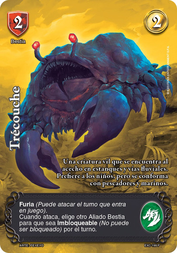 Carta Trecouche Promo Edición Excalibur