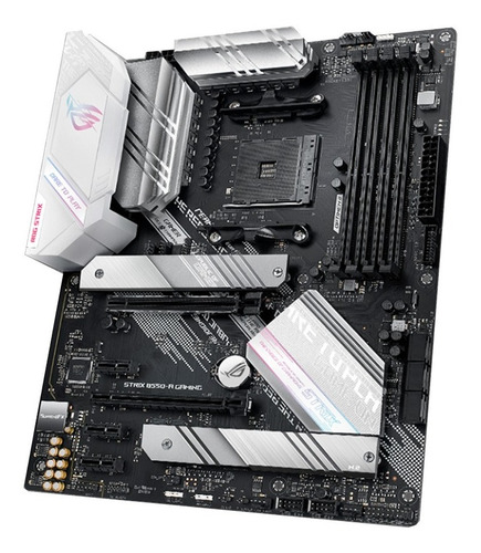 Imagen 2 de 9 de Motherboard Gamer Asus Rog Strix B550-a Gaming Am4 Ryzen Pc