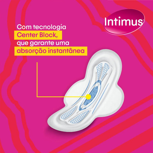 Absorvente Com Abas Extra Suave Intimus Tripla Proteção Paco