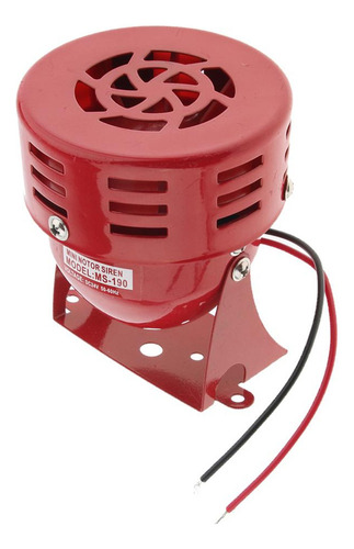 Sonido De Motor Sirena De Zumbador Herramienta De 24v Rojo