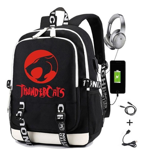 . Mochila Thundercats For Hombre, Bolsa De Viaje Con Estampad